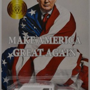 Hot Wheels   ’56 Nomad White Custom-Made with Whitewall Real Rider Rubber Wheels Limited Edition Make America Great Again Series 1:64 Scale Collectible Die Cast Model Car.