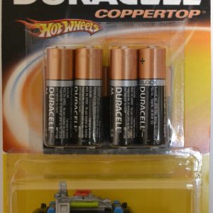 Hot Wheels ’59 Cadillac Custom-Made with Real Rider Rubber Wheels Limited Edition Duracell Series 1:64 Scale Collectible Die Cast Model Car