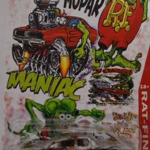 Hot Wheels Silver 59 Impala Custom-Made with White Wall Real Rider Rubber Wheels Limited Edition 1:64 Scale Collectable Die Cast Model Car.