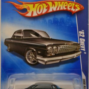 ’62 Chevy Black #36 Hot Wheels HW City Series 1:64 Scale Collectible Die Cast Model Car