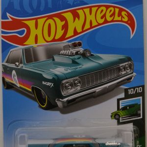 Hot Wheels 2019 Speed Blur ’64 Chevy Chevelle SS 62/250, Turquoise