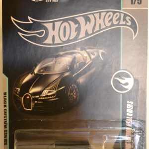 ’65 Ford Galaxie 500 Hot Wheels Black Series Custom-Made Collectors Edition 1:64 Scale Collectible Die Cast Model Car w/Real Rider Rubber Wheels