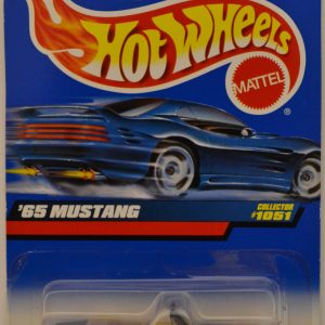 ’65 Mustang Black Flame #1051 Hot Wheels HW Collector Series 1:64 Scale Collectible Die Cast Model Car