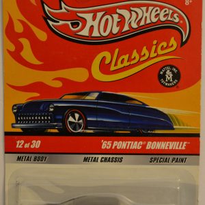 Hot Wheels   ’65 Pontiac Bonneville Black 12 of 30 Special Paint HW Classics Series 5 1:64 Scale Collectible Die Cast Model Car