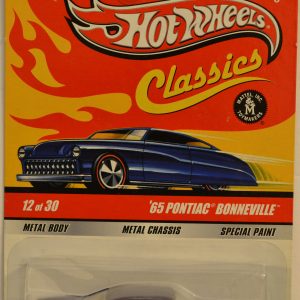 Hot Wheels   ’65 Pontiac Bonneville Blue 12 of 30 Special Paint HW Classics Series 5 1:64 Scale Collectible Die Cast Model Car