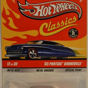 Hot Wheels   ’65 Pontiac Bonneville Red 12 of 30 Special Paint HW Classics Series 5 1:64 Scale Collectible Die Cast Model Car