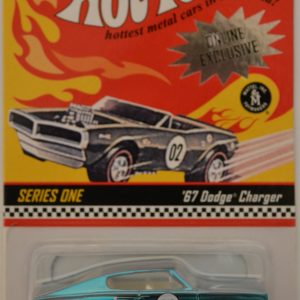 ’67 Dodge Charger Green #03 Hot Wheels Redline Tires HW Online Exclusive Series One 1:64 Scale Collectible Die Cast Model Car. Only 10000 Made Worldwide!!!