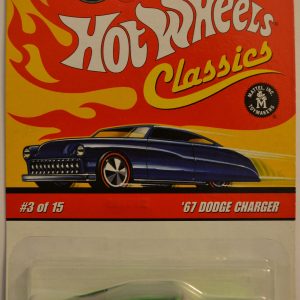 Hot Wheels   ’67 Dodge Charger Green 3 of 15 Special Paint HW Classics Series 4 1:64 Scale Collectible Die Cast Model Car