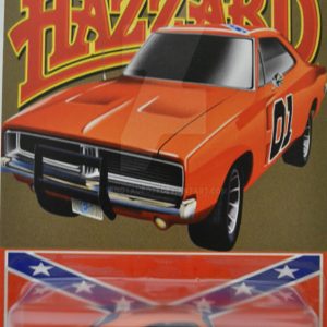 Hot Wheels Orange 67 Dodge Charger Custom-Made with White Wall Real Rider Rubber Wheels Limited Edition ‘The Dukes of Hazzar’ Series 1:64 Scale Collectable Die Cast Model Car