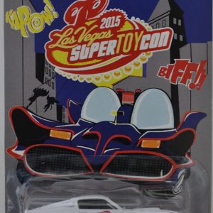 ’67 Ford Mustang Shelby GT-500 White Custom-Made Hot Wheels Exclusive Car Edition ‘2015 Las Vegas Super Toy Convention’ Series 1:64 Scale Collectible Die Cast Model Car