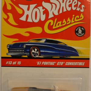Hot Wheels   ’67 Pontiac GTO Convertible Gold 13 of 15 Special Paint HW Classics Series 4 1:64 Scale Collectible Die Cast Model Car