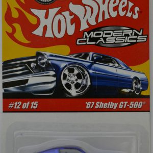 ’67 Shelby GT-500 Blue #12 Special Paint Hot Wheels HW Modern Classic Series 1:64 Scale Collectible Die Cast Model Car
