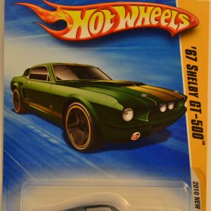 ’67 Shelby GT-500 Dark Green #01 Hot Wheels HW 2010 New Models Series 1:64 Scale Collectible Die Cast Model Car