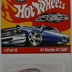 ’67 Shelby GT-500 Red #12 Special Paint Hot Wheels HW Modern Classic Series 1:64 Scale Collectible Die Cast Model Car