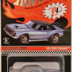 Hot Wheels   ’68 Copo Camaro Purple with Pin Red Line Club (RLC) HW Club Exclusive Series 2013 Club Car 1:64 Scale Collectible Die Cast Model Car. Only 4500 Made Worldwide!!!