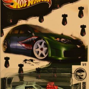 Hot Wheels   ’68 Corvette Light Blue Custom-Made Real Rider Rubber Wheels HW Flying Tiger Series 1:64 Scale Collectible Die Cast Model Car