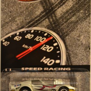 Hot Wheels   ’68 Corvette Silver Custom-Made Real Rider Rubber Wheels Speed Racing Series 1:64 Scale Collectible Die Cast Model Car