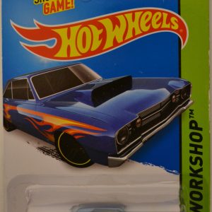 Hot Wheels ’68 Dodge Dart Blue #211 HW Workshop Series 1:64 Scale Collectible Die Cast Model Car
