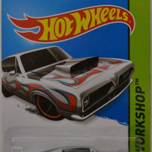 ’68 Hemi Barracuda Silver Hot Wheels HW Workshop Series 1:64 Scale Collectible Die Cast Model Car