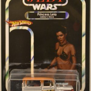 ’68 Toyota FJ40 Land Cruiser Silver Cooper Custom-Made Matchbox with Real Rider Rubber Wheels Limited Edition Star Wars Return of The Jedi Series 1:64 Scale Collectible Die Cast Model Car.