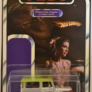 ’68 Toyota FJ40 Land Cruiser Silver Green Custom-Made Matchbox with Real Rider Rubber Wheels Limited Edition Star Wars Return of The Jedi Series 1:64 Scale Collectible Die Cast Model Car.