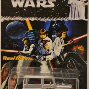 ’68 Toyota FJ40 Land Cruiser Silver Custom-Made Matchbox with Real Rider Rubber Wheels Limited Edition Star Wars Series 1:64 Scale Collectible Die Cast Model Car.