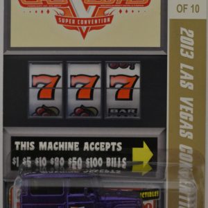 1968 Toyota Land Cruiser FJ40 Custom-Made Hot Wheels Real Rider Rubber Wheels Limited Edition 2013 Las Vegas Convention Series 1:64 Scale Collectible Die Cast Model Car.