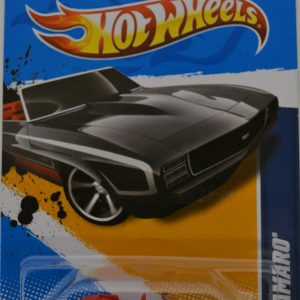 Black/Red 69 Camaro Hot Wheels HW ‘Muscle Mania -GM 12’ Series 1:64 Scale Collectable Die Cast Model Car