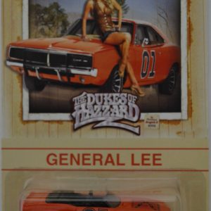 Hot Wheels   ’69 Camaro Convertible Custom-Made with Redline Real Rider Rubber Wheels Limited Edition ‘General Lee’ Series 1:64 Scale Collectible Die Cast Model Car.