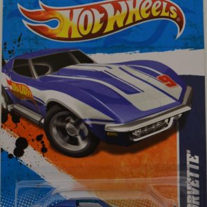 Hot Wheels   Blue 69 Corvette HW Racing 11 Series 1:64 Scale Collectable Die Cast Model Car