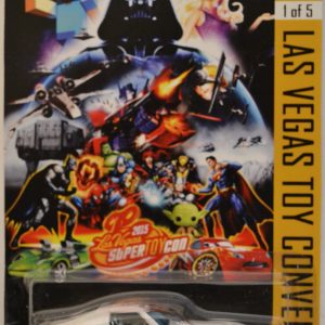 ’69 Corvette White Custom-Made Hot Wheels Exclusive Ghostbusters Car Edition 2015 Las Vegas Toy Convention 2015 Circus Series 1:64 Scale Collectible Die Cast Model Car