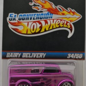 Hot Wheels 2012 Mexico Convention Dairy Delivery Very Rare Limited Edition 1:64 Scale Collectible Die Cast Car – Only 50 Made Worldwide!!! Code-3.
