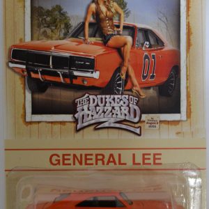 69 Dodge Charger 500 Red Custom-Made Hot Wheels with Whitewall Real Rider Rubber Wheels Limited Edition The Dukes of Hazzard General Lee Series 1:64 Scale Collectible Die Cast Model Car