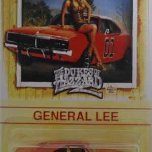 Hot Wheels Orange ’69 Dodge Charger Custom-Made with Redline Real Rider Rubber Wheels Limited Edition General Lee Series 1:64 Scale Collectible Die Cast Model Car.