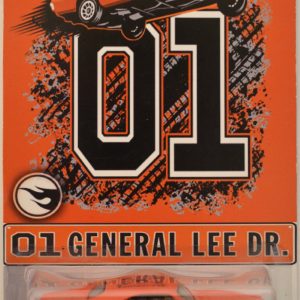 ’69 Dodge Charger Orange Custom-Made Hot Wheels with Redline Real Rider Rubber Wheels Collector’s Edition 01 General Lee Dr. Series 1:64 Scale Collectible Die Cast Model Car.
