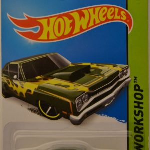 HWCA ’69 Dodge Coronet Superbee Green #212 Hot Wheels HW Workshop Series 1:64 Scale Collectible Die Cast Model Car