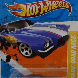 Hot Wheels Blue 70 Camaro Road Race HW ‘2011 New Models’ Series 1:64 Scale Collectable Die Cast Model Car