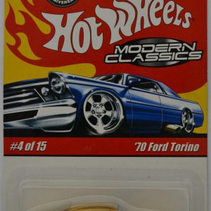 ’70 Ford Torino Gold #4 Special Paint Hot Wheels HW Modern Classic Series 1:64 Scale Collectible Die Cast Model Car