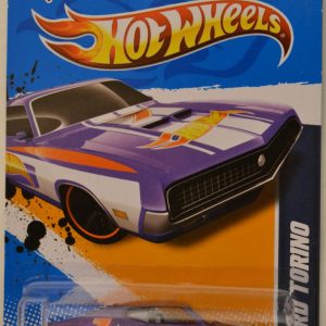’70 Ford Torino Purple #178/247 Hot Wheels HW Racing ’12 Series 1:64 Scale Collectible Die Cast Model Car