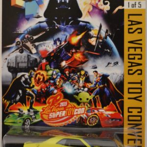 ’70 Hemi Challenger Lime Custom-Made Hot Wheels with Real Rider Rubber Wheels Exclusive Car Edition 2015 Las Vegas Toy Convention Series 1:64 Scale Collectible Die Cast Model Car