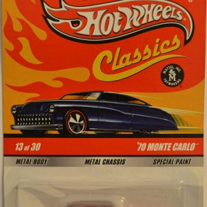 Hot Wheels ’70 Monte Carlo Red 13 of 30 Special Paint HW Classics Series 5 1:64 Scale Collectible Die Cast Model Car