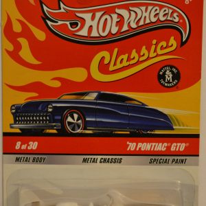 Hot Wheels Compatible ’70 Pontiac GTO Gold 8 of 30 Special Paint HW Classics Series 5 1:64 Scale Collectible Die Cast Model Car