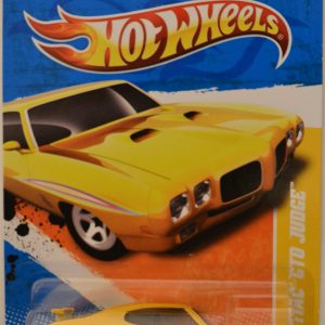 ’70 Pontiac GTO Judge Yellow #11 Hot Wheels HW 2011 New Models Series 1:64 Scale Collectible Die Cast Model Car