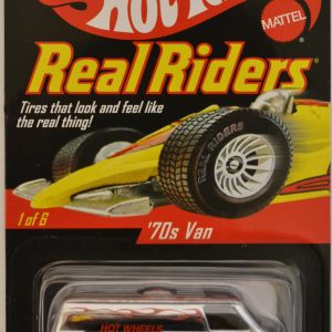 Hot Wheels ’70s Van Chrome #1 of 6 Red Line Club (RLC) HW Real Riders Series 4 1:64 Scale Collectible Die Cast Model Car. Only 11000 Made Worldwide!!!
