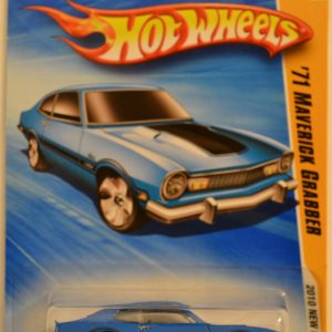 71 Maverick Grabber Blue #33 Hot Wheels HW 2010 New Models Series 1:64 Scale Collectible Die Cast Model Car