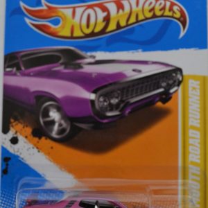 Violet 71 Plymouth Road Runner Hot Wheels HW ‘2012 New Modls’ Series 1:64 Scale Collectible Die Cast Model Car