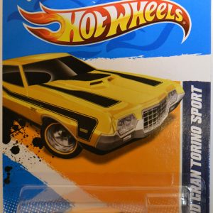 ’72 Ford Grand Torino Sport Ocher #117/247 Hot Wheels HW Muscle Mania – Ford ’12 Series 1:64 Scale Collectible Die Cast Model Car