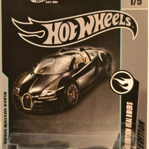 Hot Wheels ’76 Greenwood Corvette Black Series Custom-Made Collectors Edition 1:64 Scale Collectible Die Cast Model Car w/Real Rider Rubber Wheels