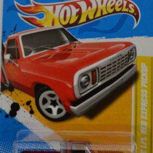 Red 78 Dodge L1L Red Express Pickup Hot Wheels HW ‘2012 New Models’ Series 1:64 Scale Collectable Die Cast Model Car