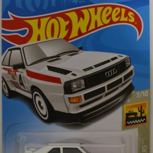 Hot Wheels 2019 Baja Blazers ’84 Audi Sport Quattro 43/250, White